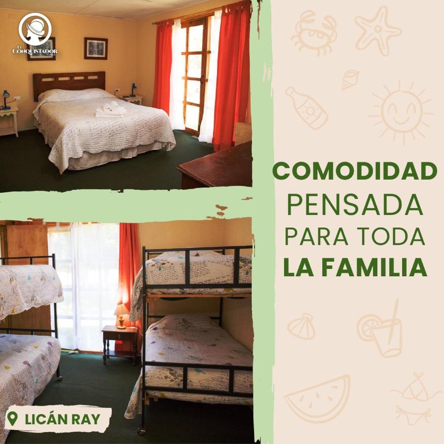 Hotel Complejo Turistico El Conquistador Lican Ray Exterior foto